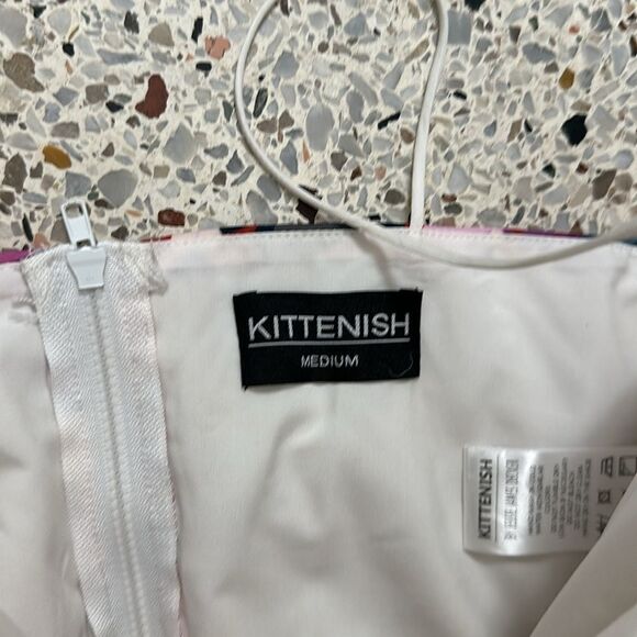 Kittenish Jessie floral silky corset top medium m - Picture 5 of 9